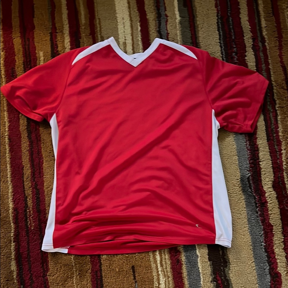 Red and White Men's Jersey